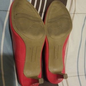 Comfort plus shiny hot pink 3" heels